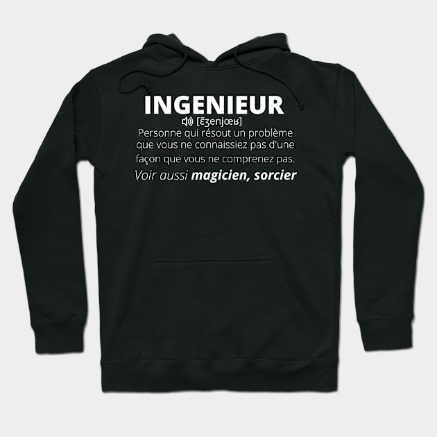 Engineer - Definition Hoodie by ghjura